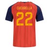 Jalkapallo Peliasut Espanja Cucurella 22 Koti Pelipaita MM-kisat 2026 Lyhythihainen